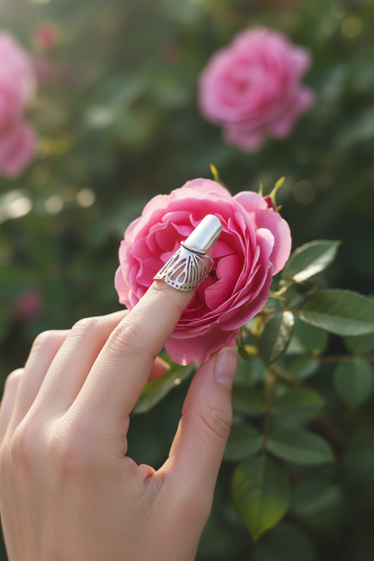 Chhaya Nukta - Adjustable Nail Ring