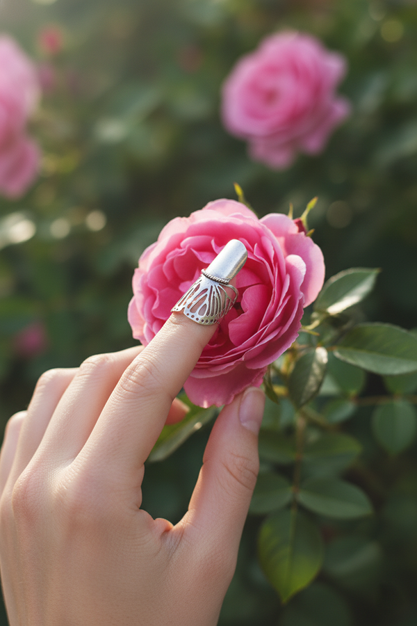 Chhaya Nukta - Adjustable Nail Ring