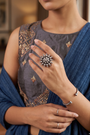 Chhap Handcrafted Antique Amrapali Ring