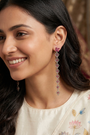 Chhabili Roselle Cascade Earrings
