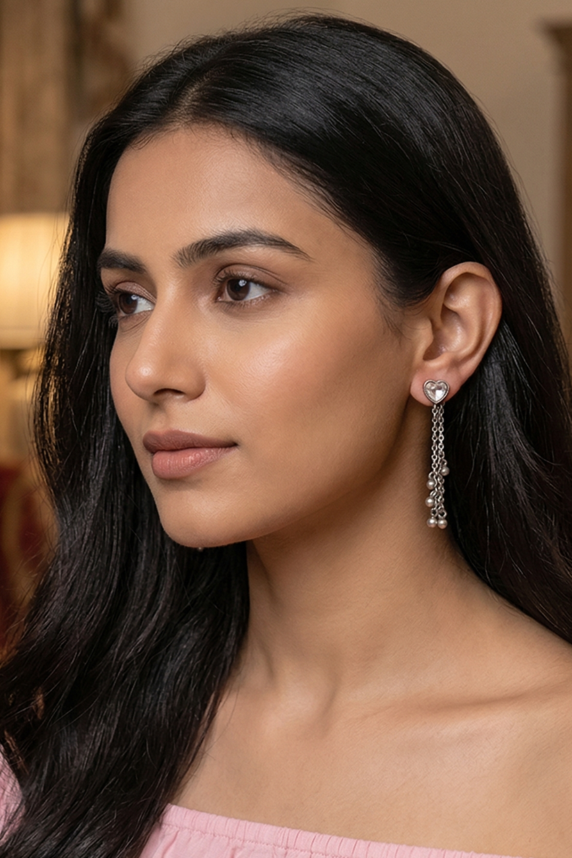 Chhabili Roohani Heart Earring