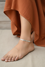 Chokho Sana Silver Anklet
