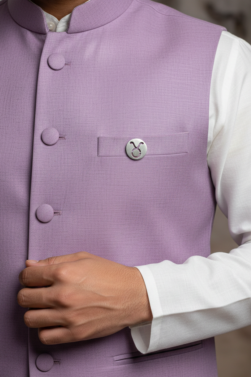 Taurus Zodiac Sign Brooch