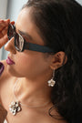 Chokho Bloom Drop Earrings