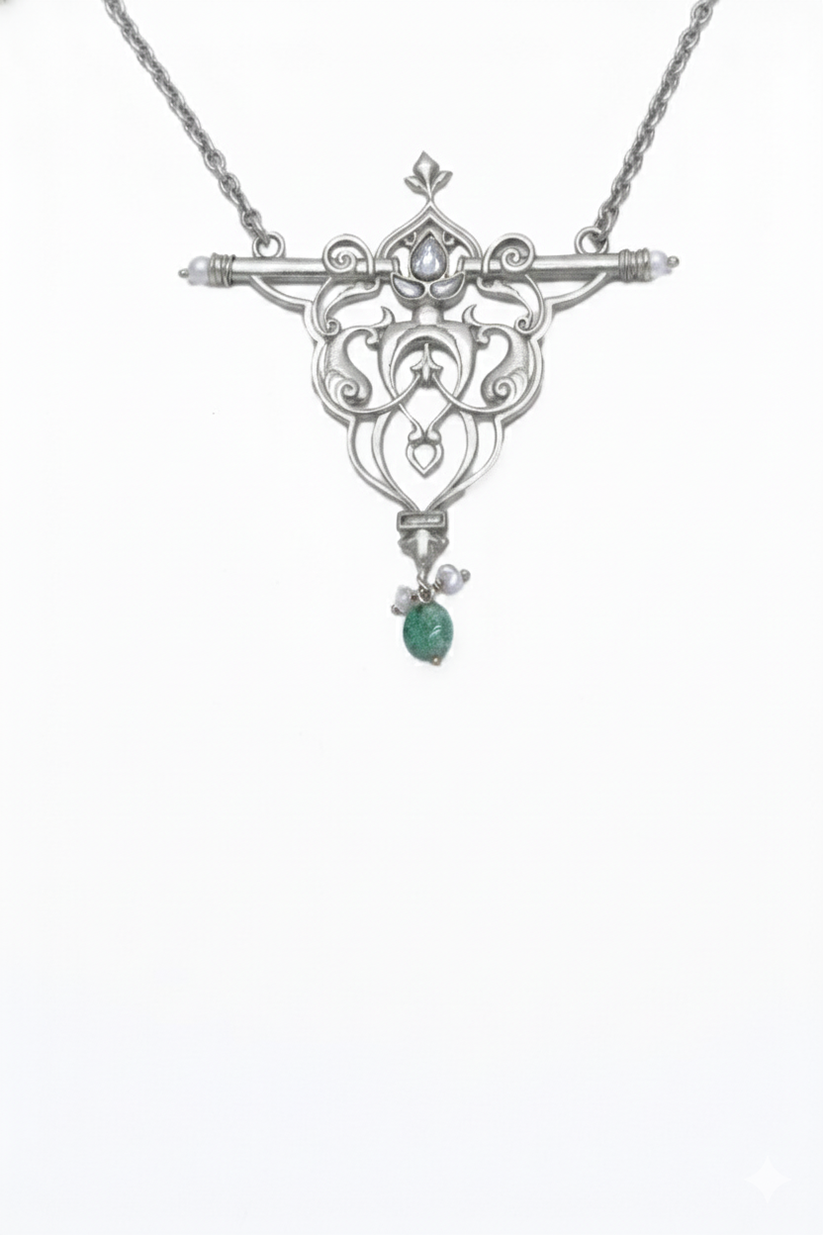 Chhavi Temple Bloom Necklace