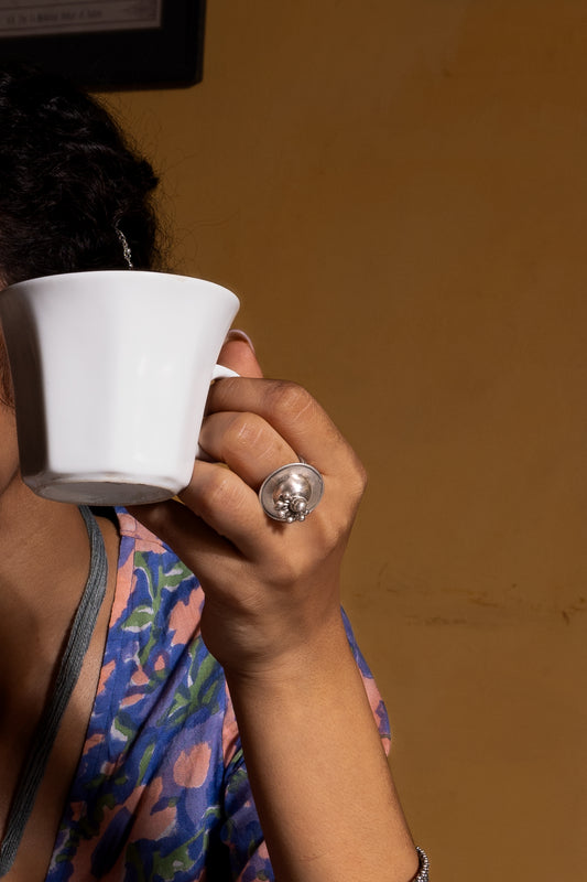 Chhap Dome Ghungroo Ring