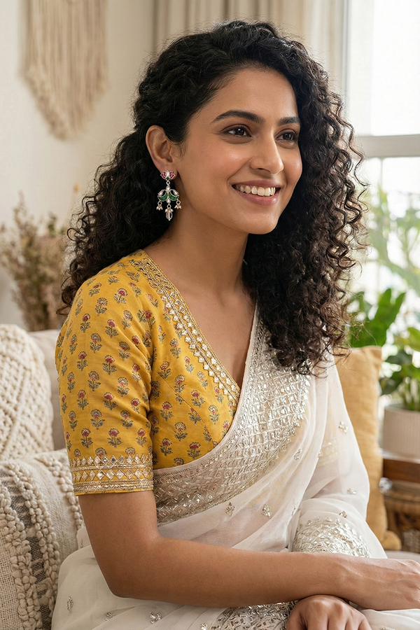 Chhabili Kamal Talai Kundan Danglers