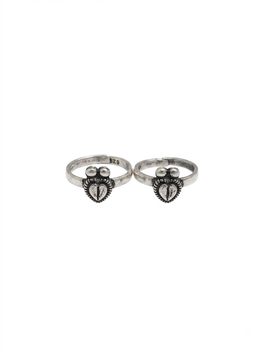 Hridaya 925 Silver Toe Ring