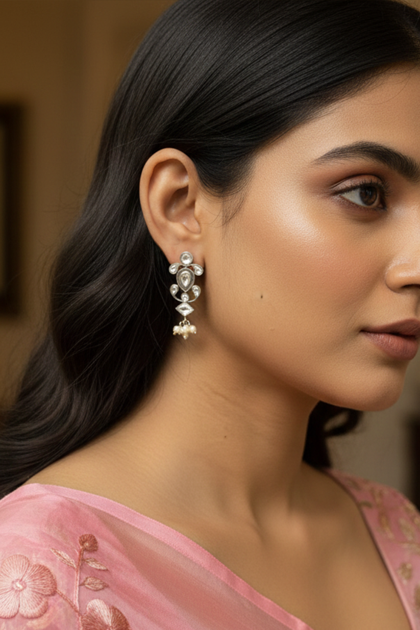 Chhabili Mumal Dangling Earrings