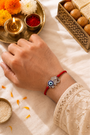 Gaj Nazar 925 Silver Rakhi
