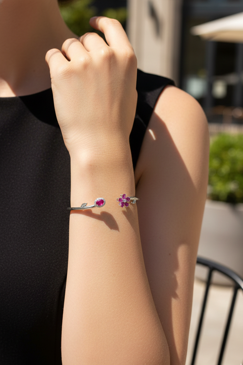 Chokho Bloom Cuff Bracelet