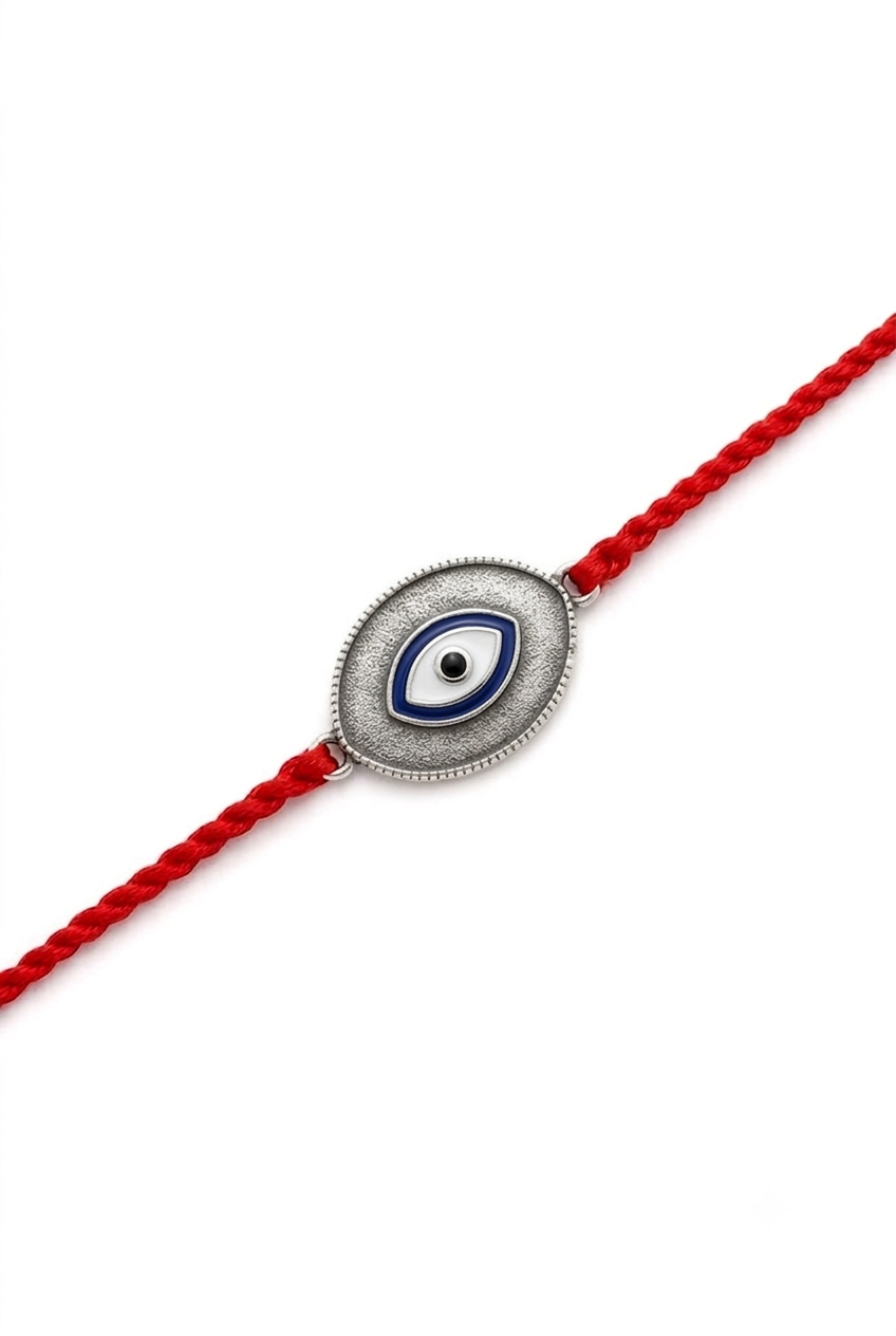 Nazar Eye 925 Silver Rakhi