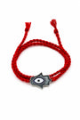 Hamsa Evil Eye 925 Silver Rakhi
