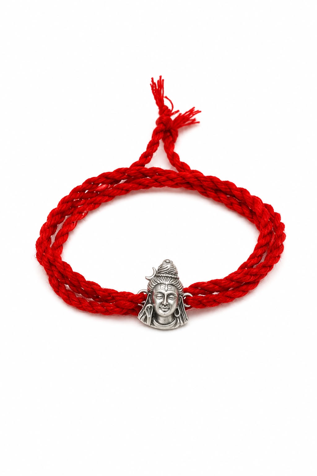 Mahadev 925 Silver Rakhi