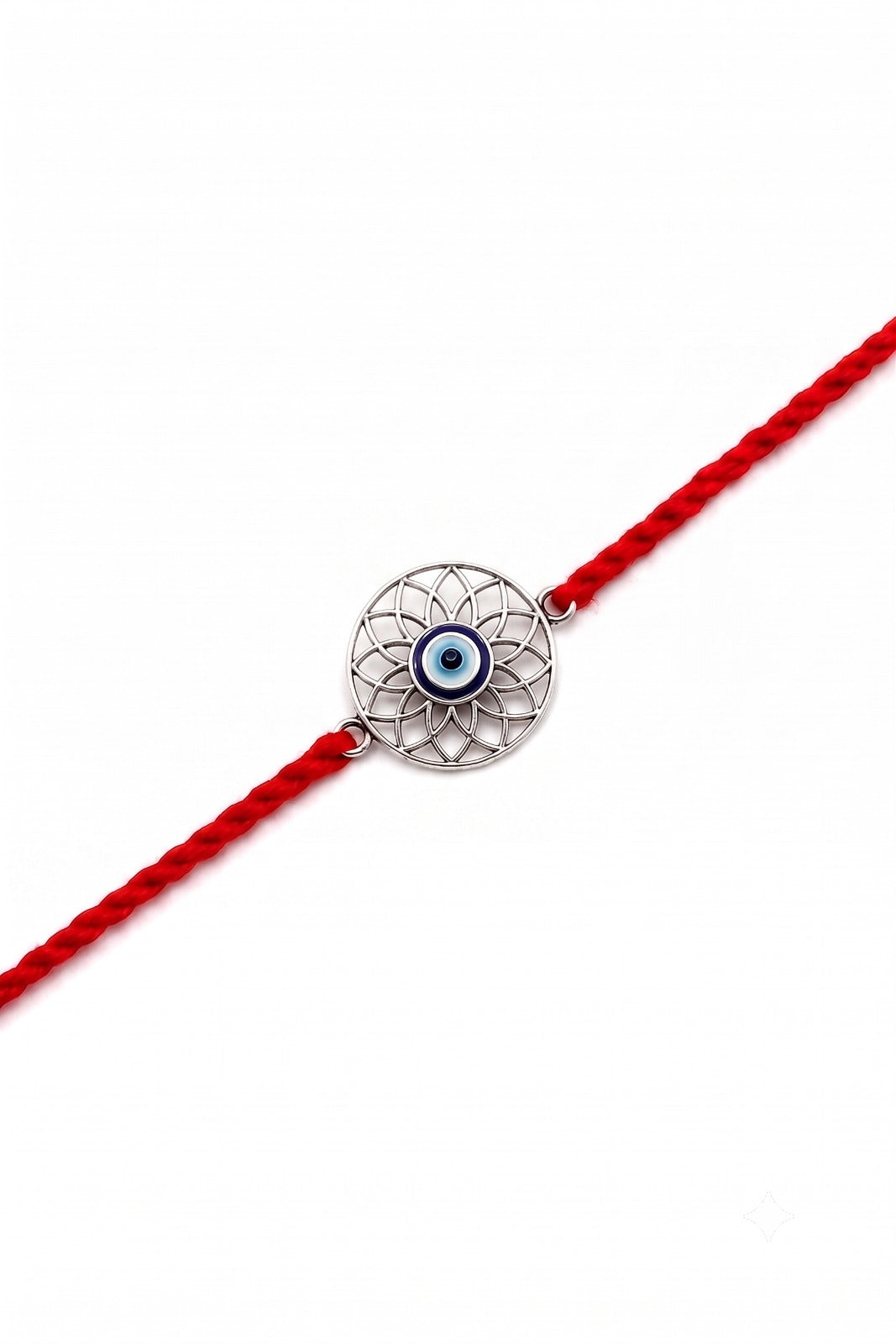 Nazar Mandala 925 Silver Rakhi